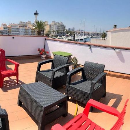 Appartement 80 M2,Port Rhodes D-2 Chambres, Terrasse Panoramique, Vue Sur Le Canal Principal D'エンプリアブラバ エクステリア 写真