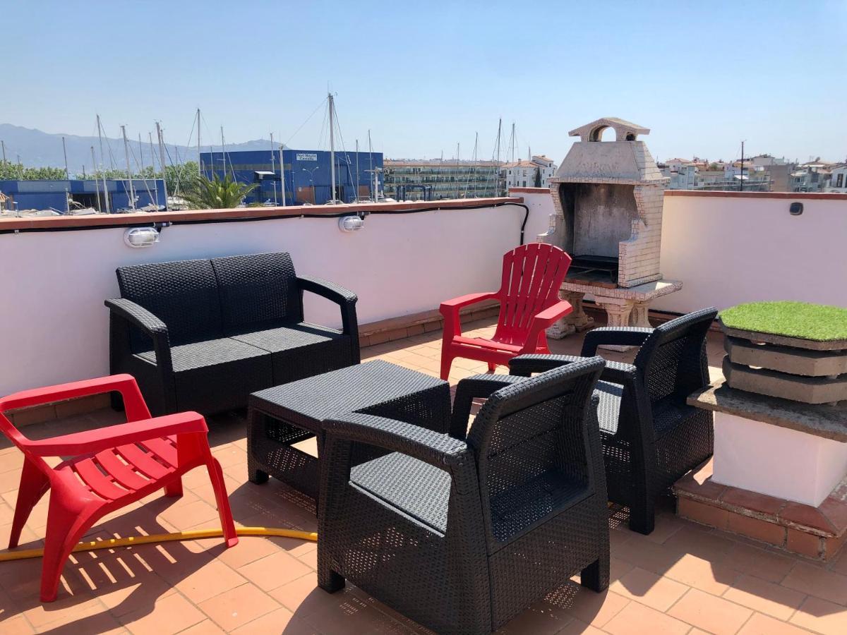 Appartement 80 M2,Port Rhodes D-2 Chambres, Terrasse Panoramique, Vue Sur Le Canal Principal D'エンプリアブラバ エクステリア 写真