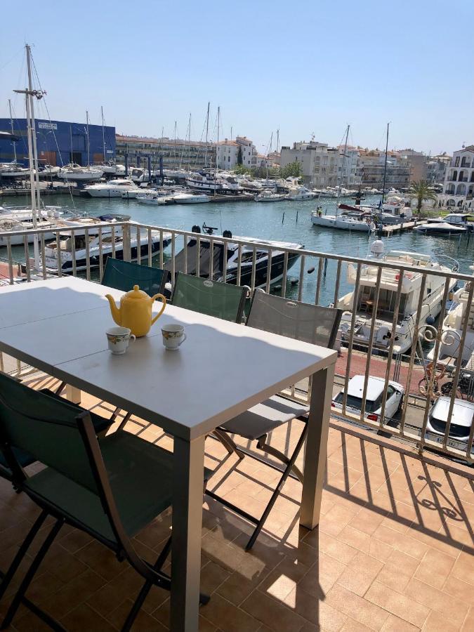 Appartement 80 M2,Port Rhodes D-2 Chambres, Terrasse Panoramique, Vue Sur Le Canal Principal D'エンプリアブラバ エクステリア 写真